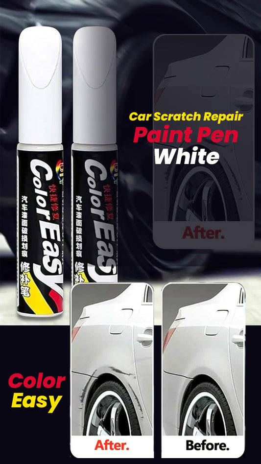 Car Scratch Repair Paint Pen White